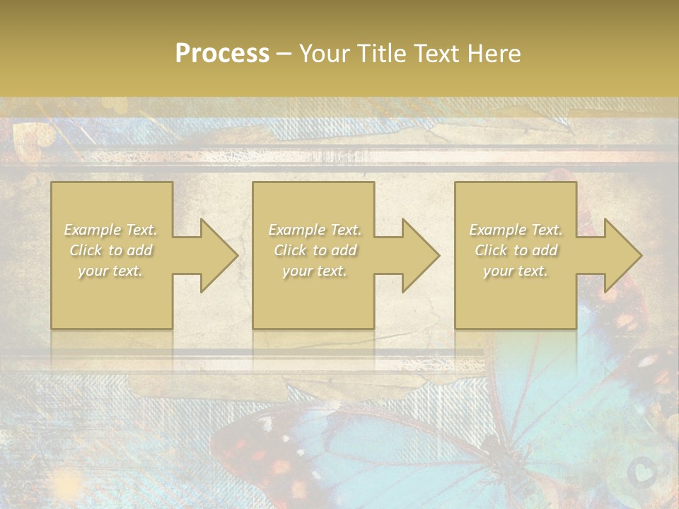 Clipart Denim Wallpaper PowerPoint Template
