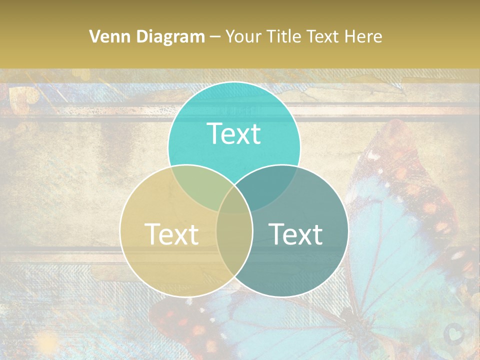 Clipart Denim Wallpaper PowerPoint Template