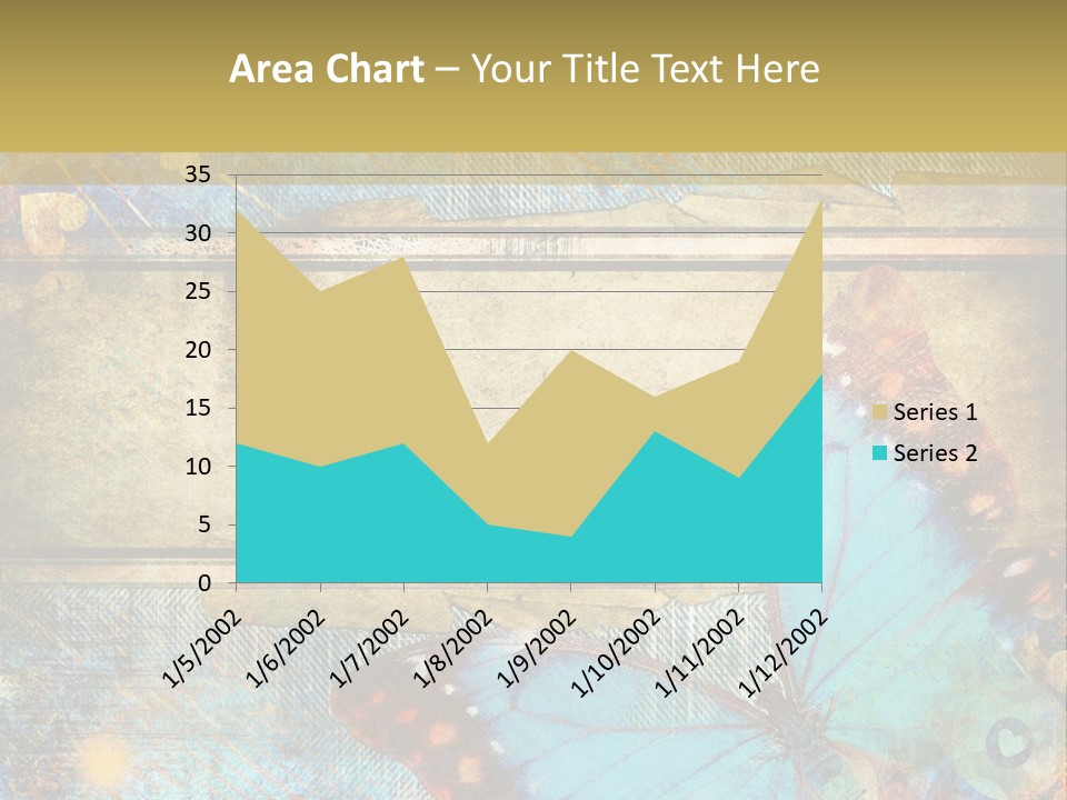 Clipart Denim Wallpaper PowerPoint Template