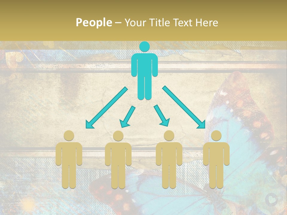 Clipart Denim Wallpaper PowerPoint Template