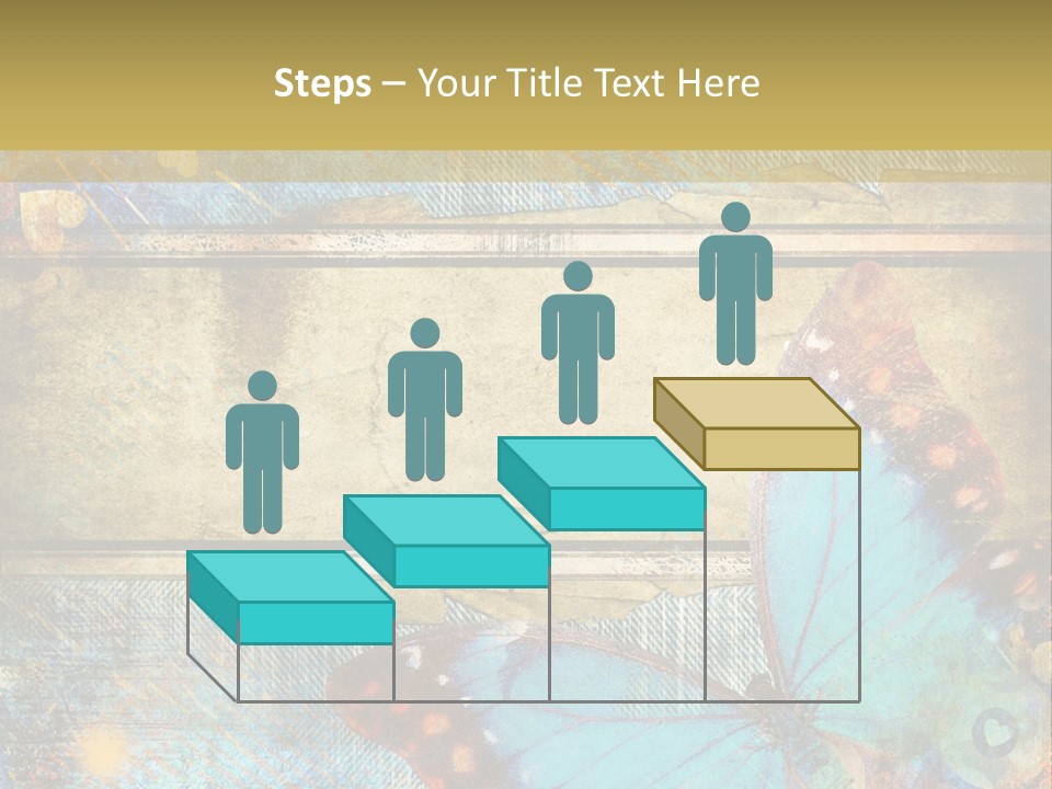 Clipart Denim Wallpaper PowerPoint Template