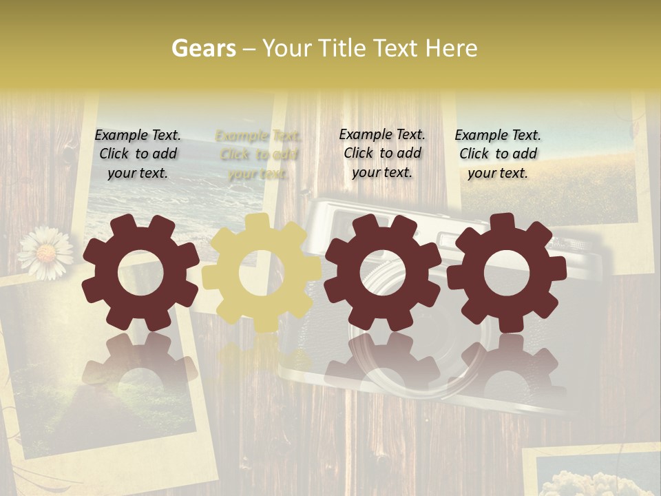 Aufnehmen Historisch Machen PowerPoint Template