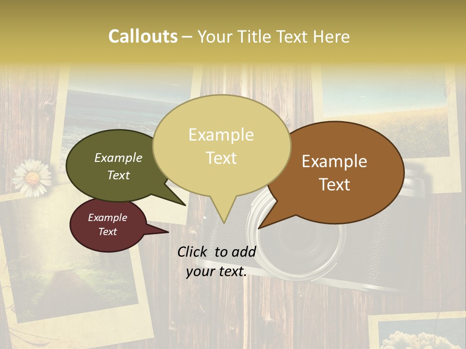 Aufnehmen Historisch Machen PowerPoint Template