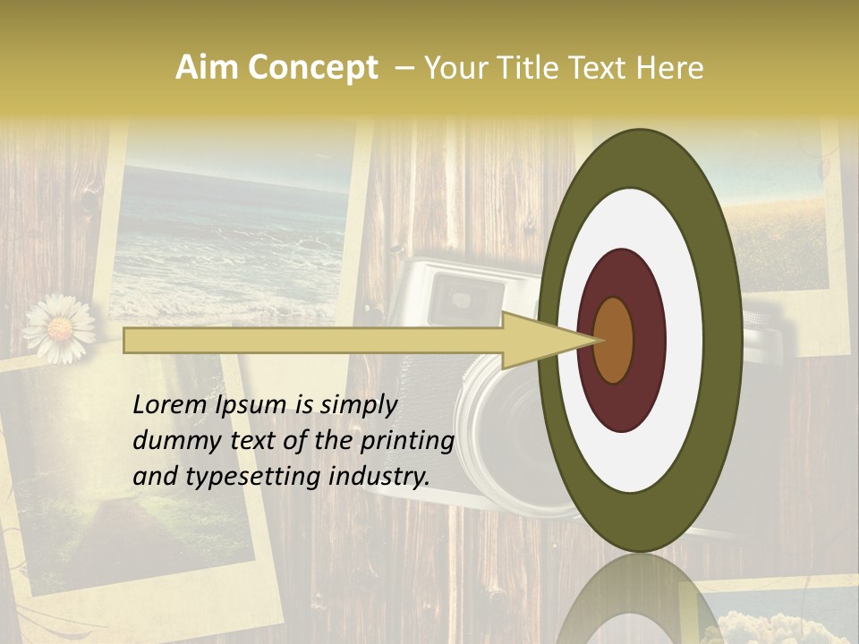 Aufnehmen Historisch Machen PowerPoint Template