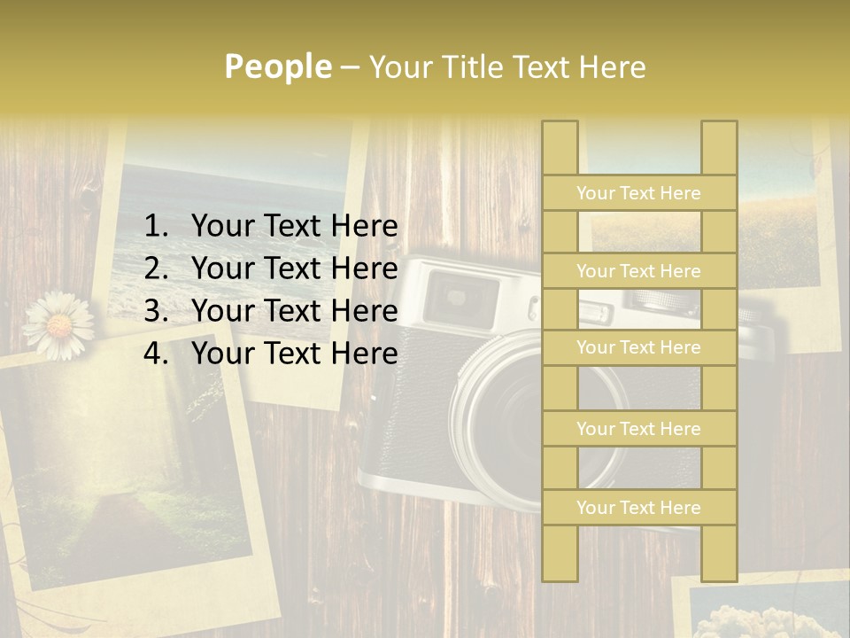 Aufnehmen Historisch Machen PowerPoint Template
