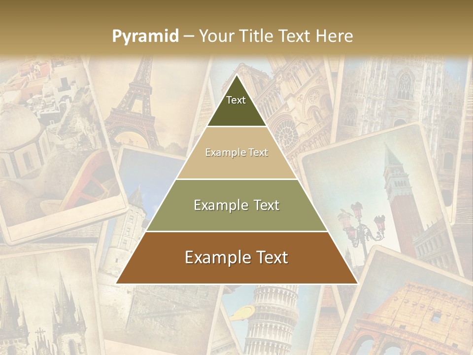 Scrapbook Paper World Venice PowerPoint Template