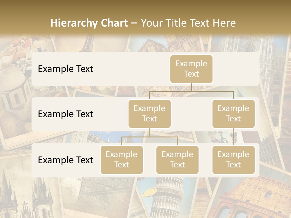 Scrapbook Paper World Venice PowerPoint Template