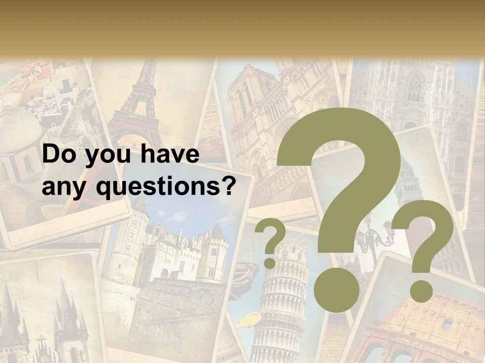 Scrapbook Paper World Venice PowerPoint Template