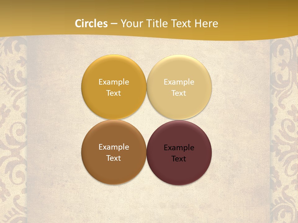 Grunge Illustration Art PowerPoint Template