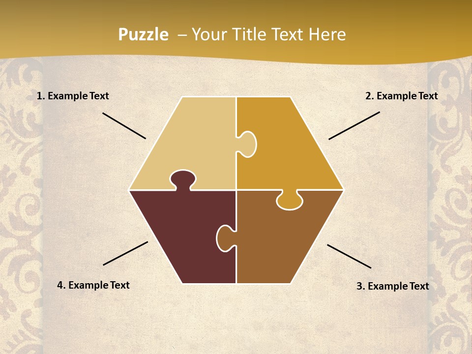 Grunge Illustration Art PowerPoint Template