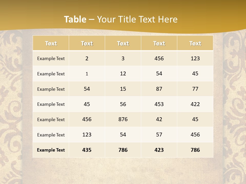 Grunge Illustration Art PowerPoint Template