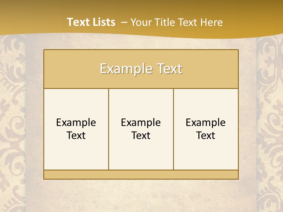Grunge Illustration Art PowerPoint Template