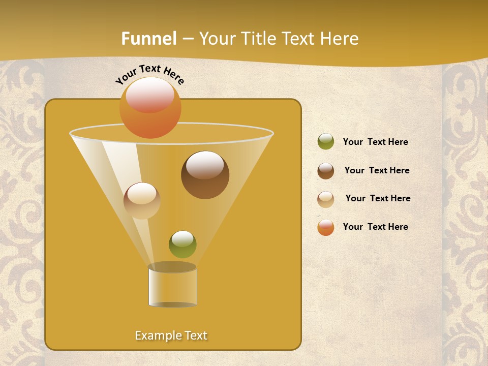 Grunge Illustration Art PowerPoint Template