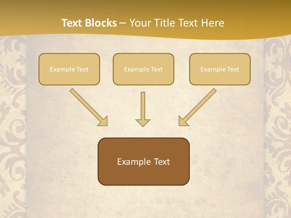 Grunge Illustration Art PowerPoint Template