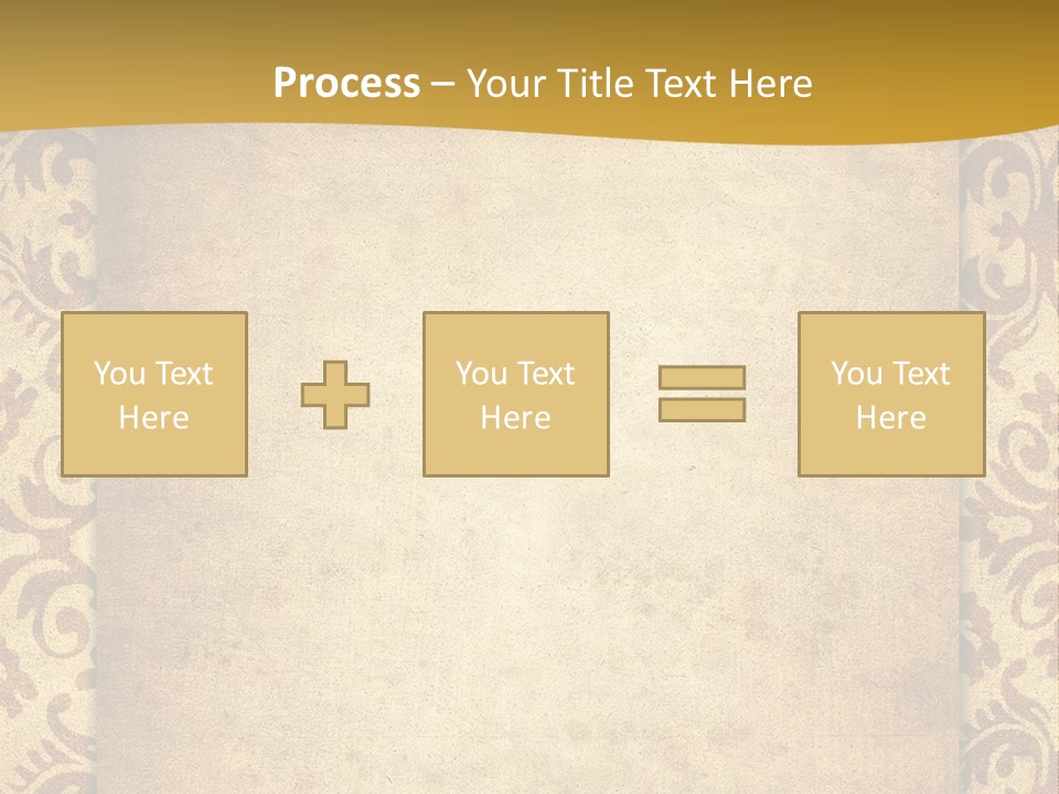 Grunge Illustration Art PowerPoint Template