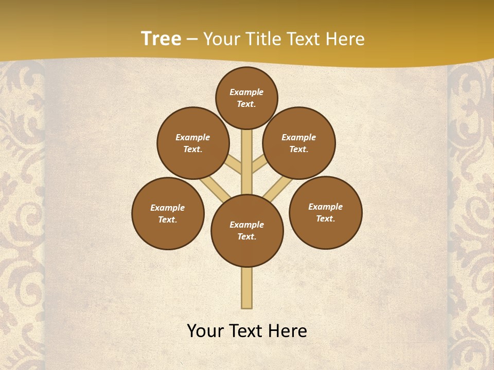 Grunge Illustration Art PowerPoint Template