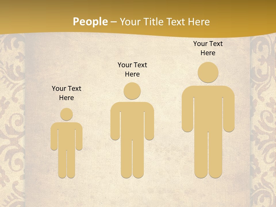 Grunge Illustration Art PowerPoint Template