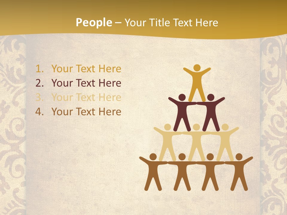 Grunge Illustration Art PowerPoint Template