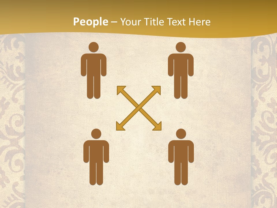 Grunge Illustration Art PowerPoint Template