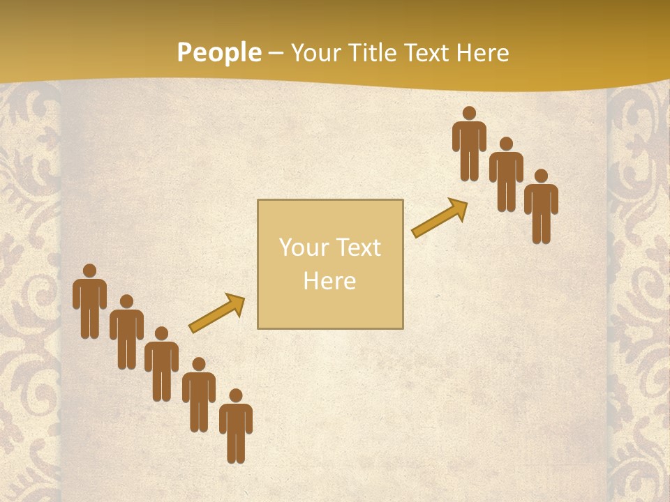 Grunge Illustration Art PowerPoint Template