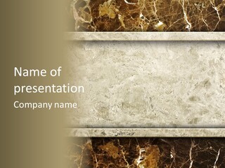 Foyer Marble Class PowerPoint Template