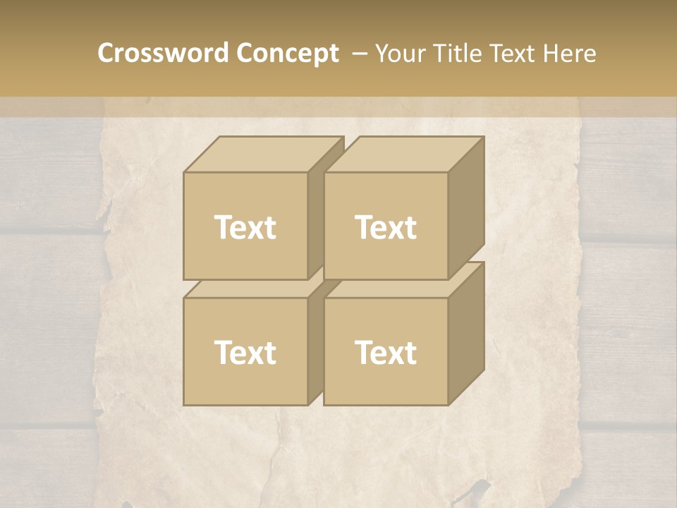 Parchment Note Paper PowerPoint Template