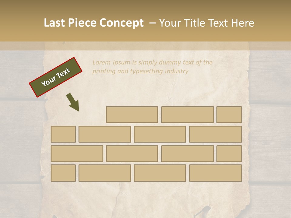 Parchment Note Paper PowerPoint Template