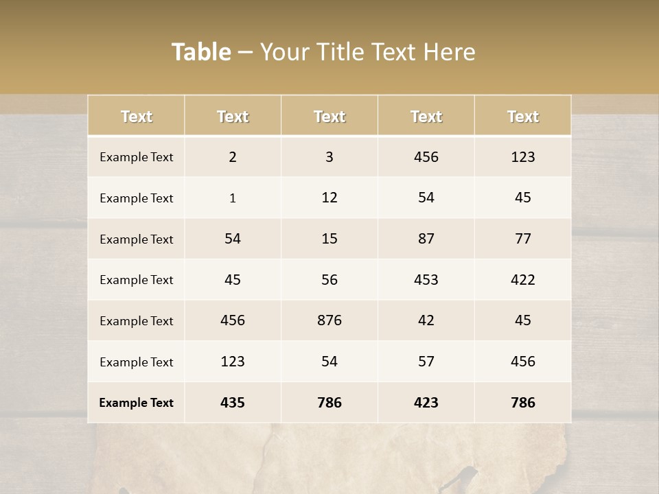 Parchment Note Paper PowerPoint Template