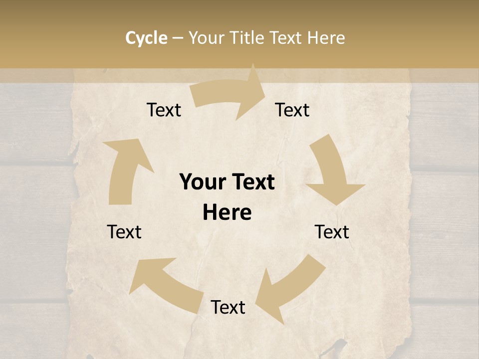 Parchment Note Paper PowerPoint Template