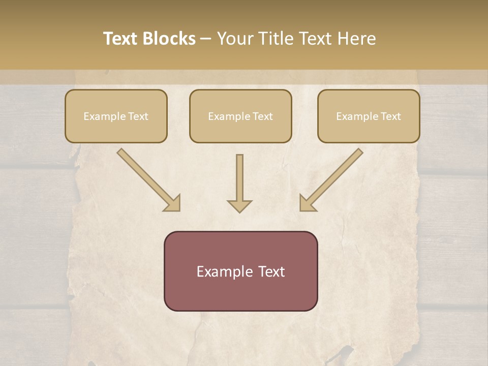 Parchment Note Paper PowerPoint Template