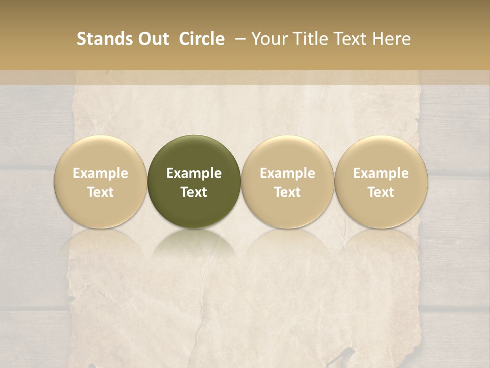 Parchment Note Paper PowerPoint Template