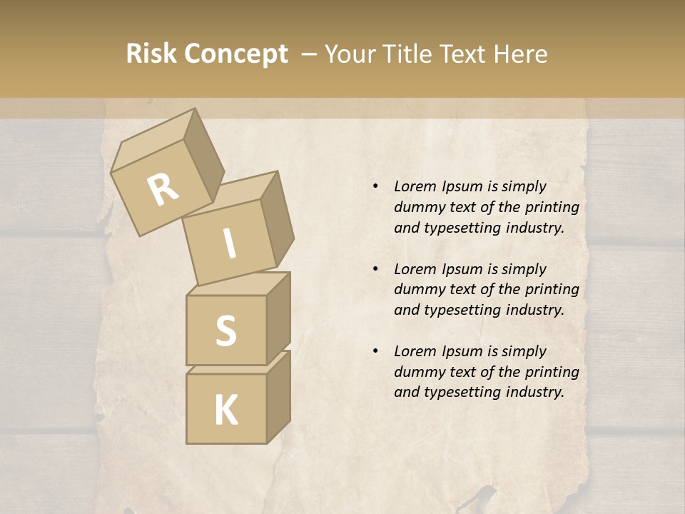 Parchment Note Paper PowerPoint Template