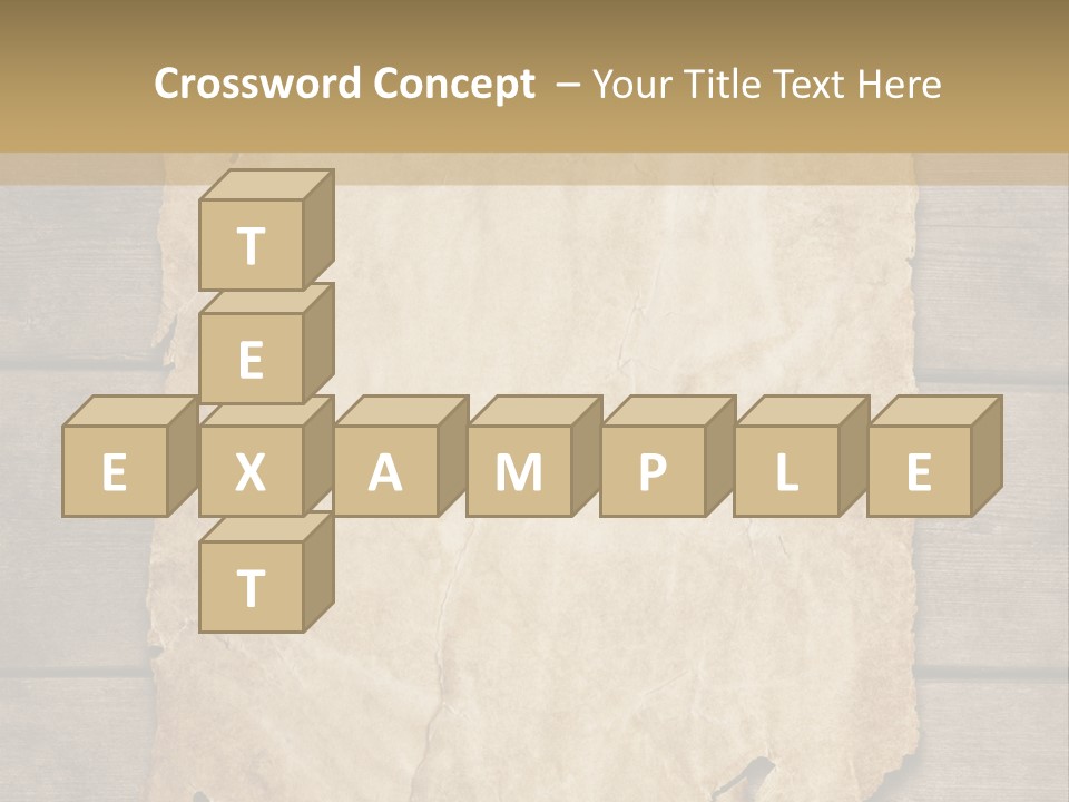Parchment Note Paper PowerPoint Template