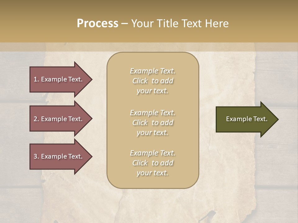 Parchment Note Paper PowerPoint Template