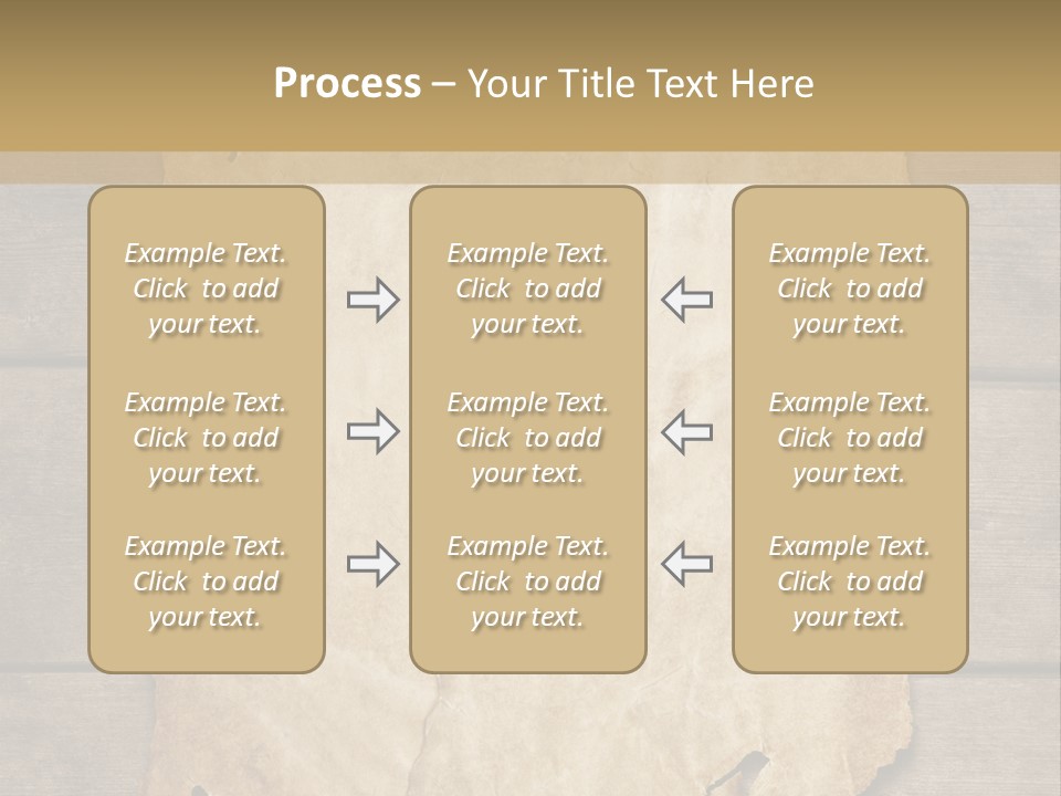 Parchment Note Paper PowerPoint Template