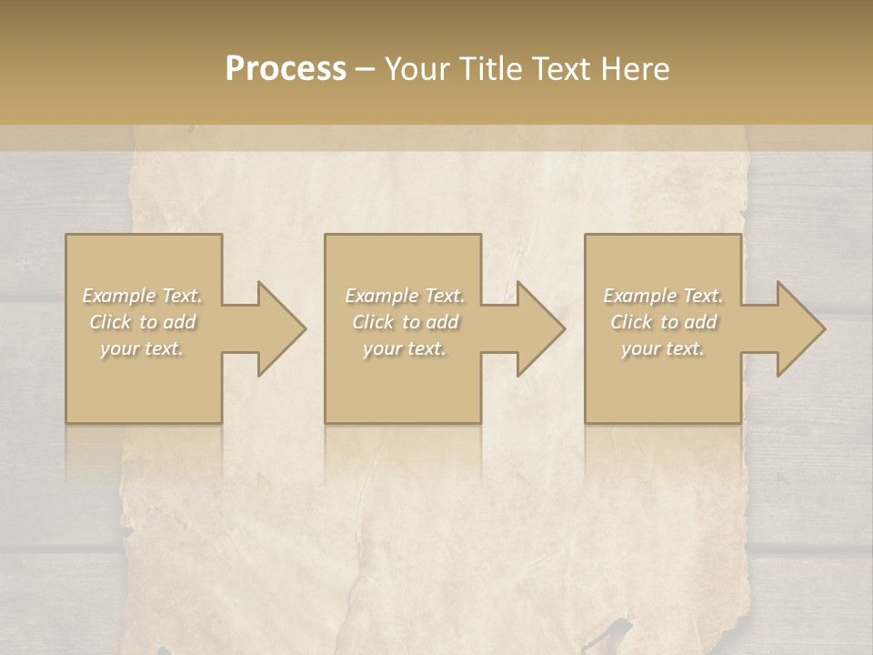 Parchment Note Paper PowerPoint Template