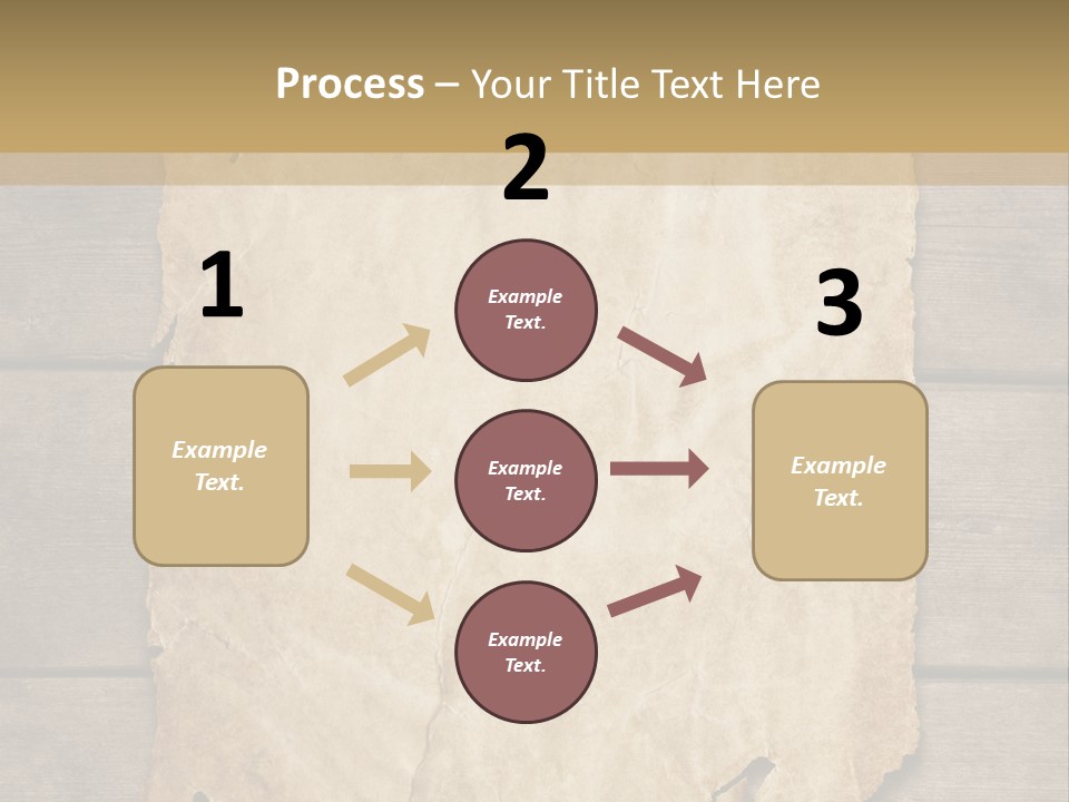 Parchment Note Paper PowerPoint Template