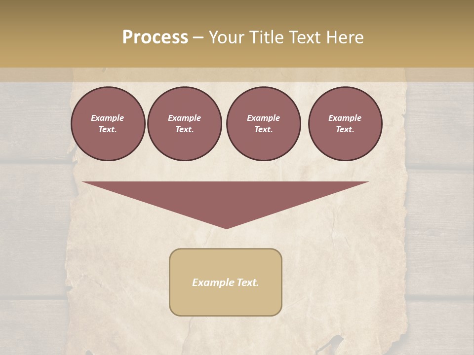 Parchment Note Paper PowerPoint Template