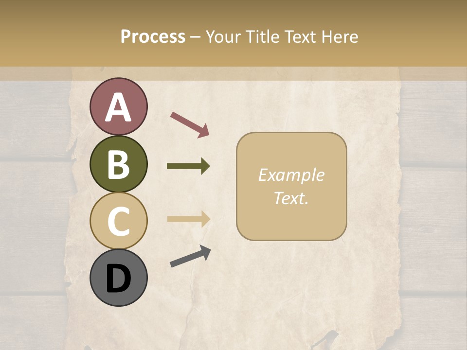 Parchment Note Paper PowerPoint Template