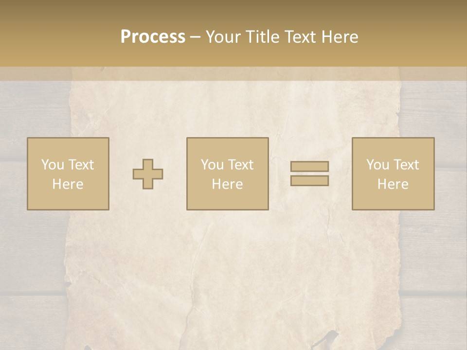 Parchment Note Paper PowerPoint Template