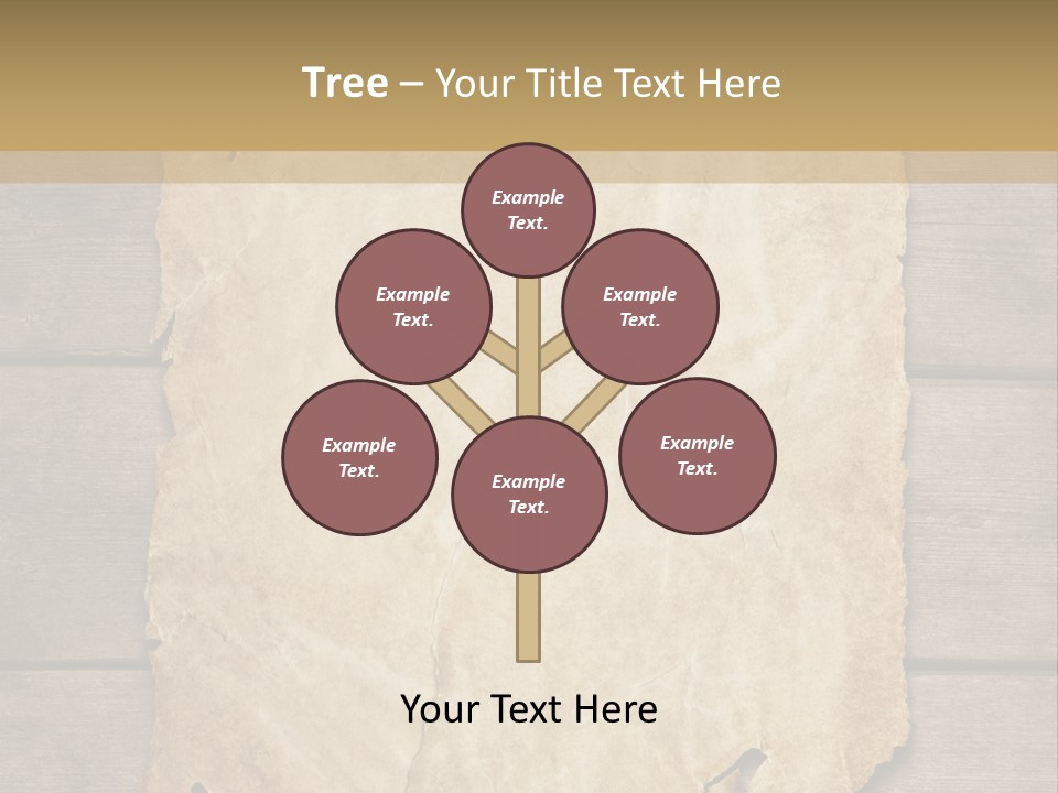 Parchment Note Paper PowerPoint Template