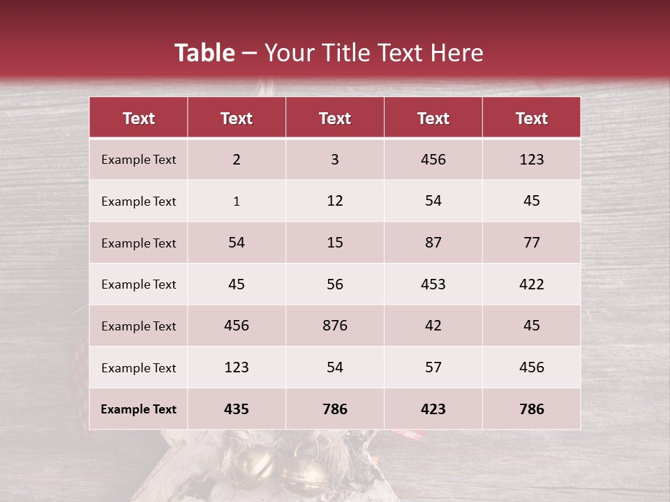 Bells Aged Natural PowerPoint Template