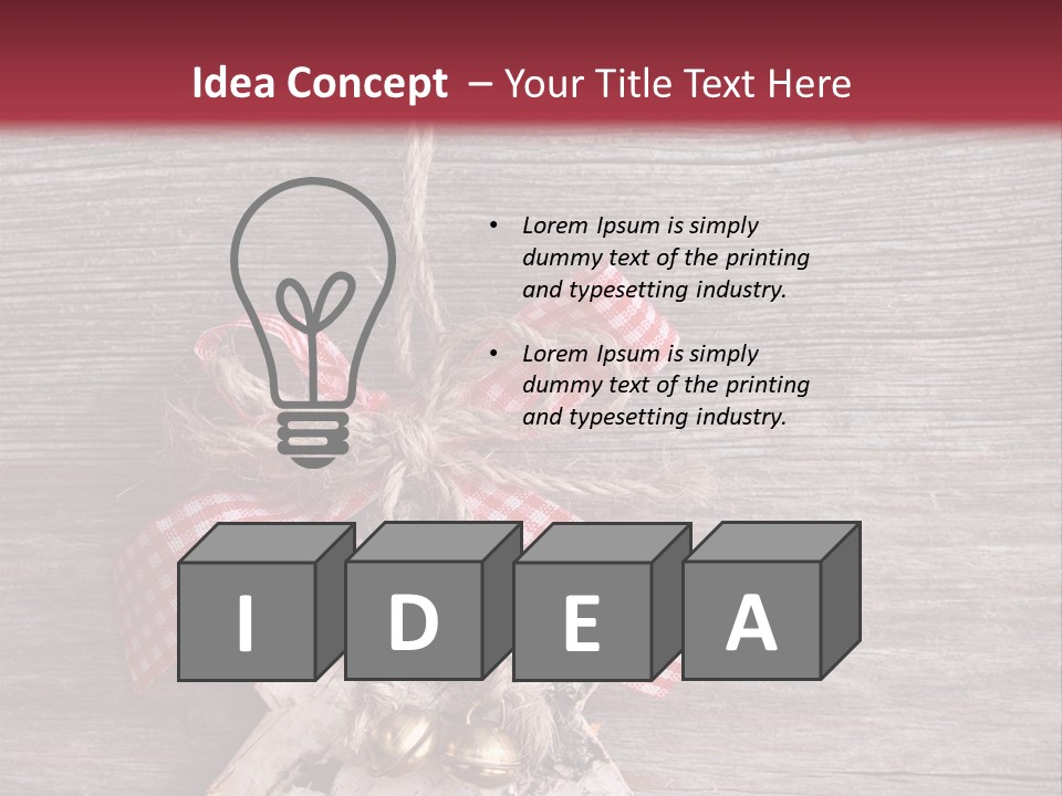 Bells Aged Natural PowerPoint Template