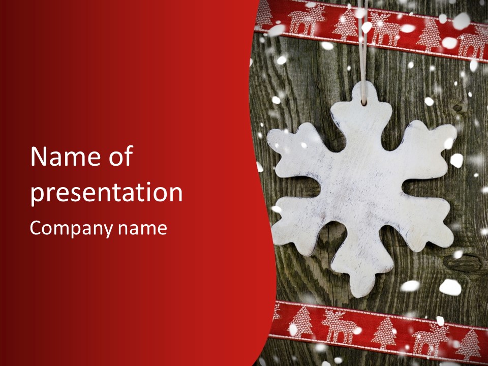 Weihnachtskarte Weihnachtspr Weihnachtsdeko PowerPoint Template