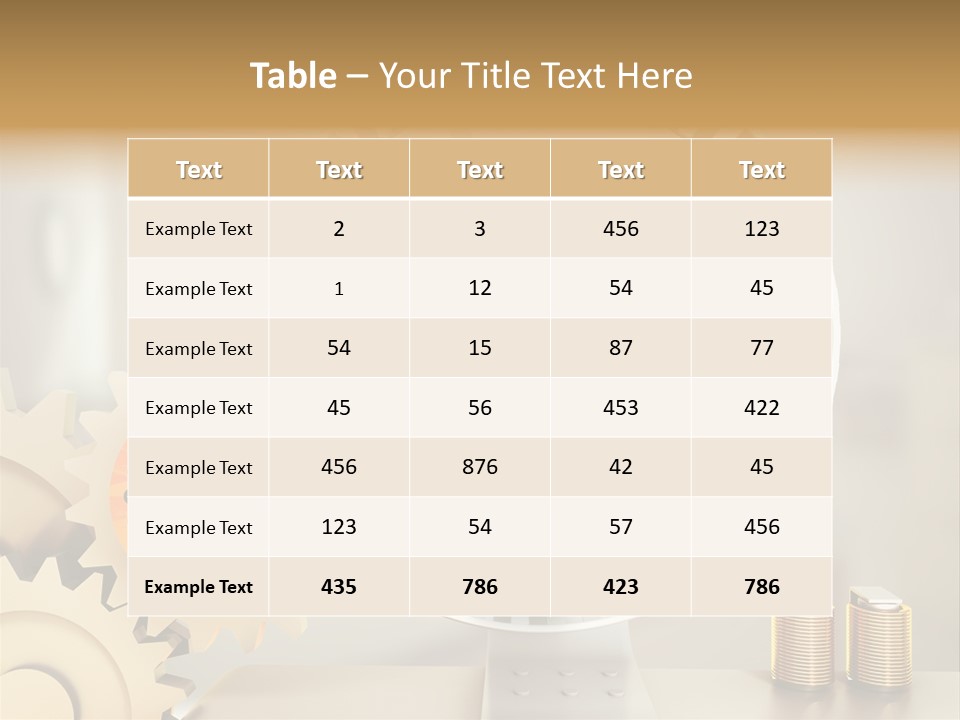 Runner Caucasian Business PowerPoint Template