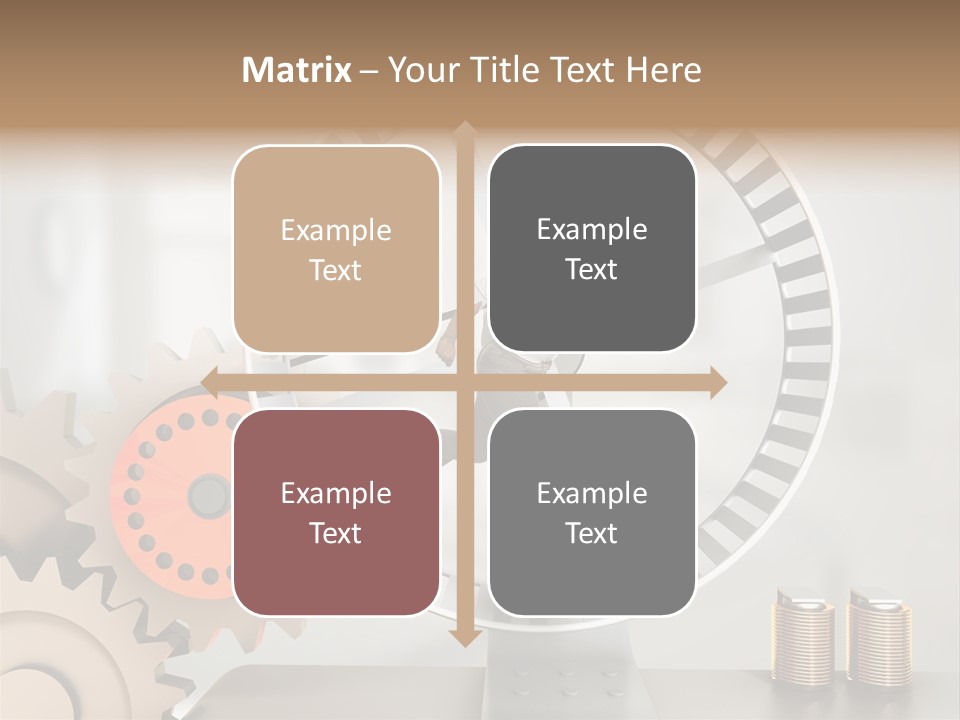 Wheel Happy Run PowerPoint Template