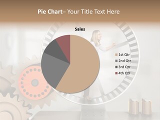 Wheel Happy Run PowerPoint Template