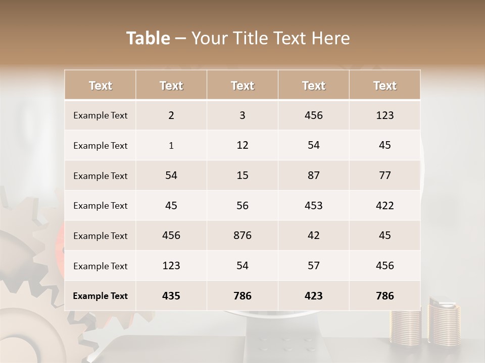 Wheel Happy Run PowerPoint Template
