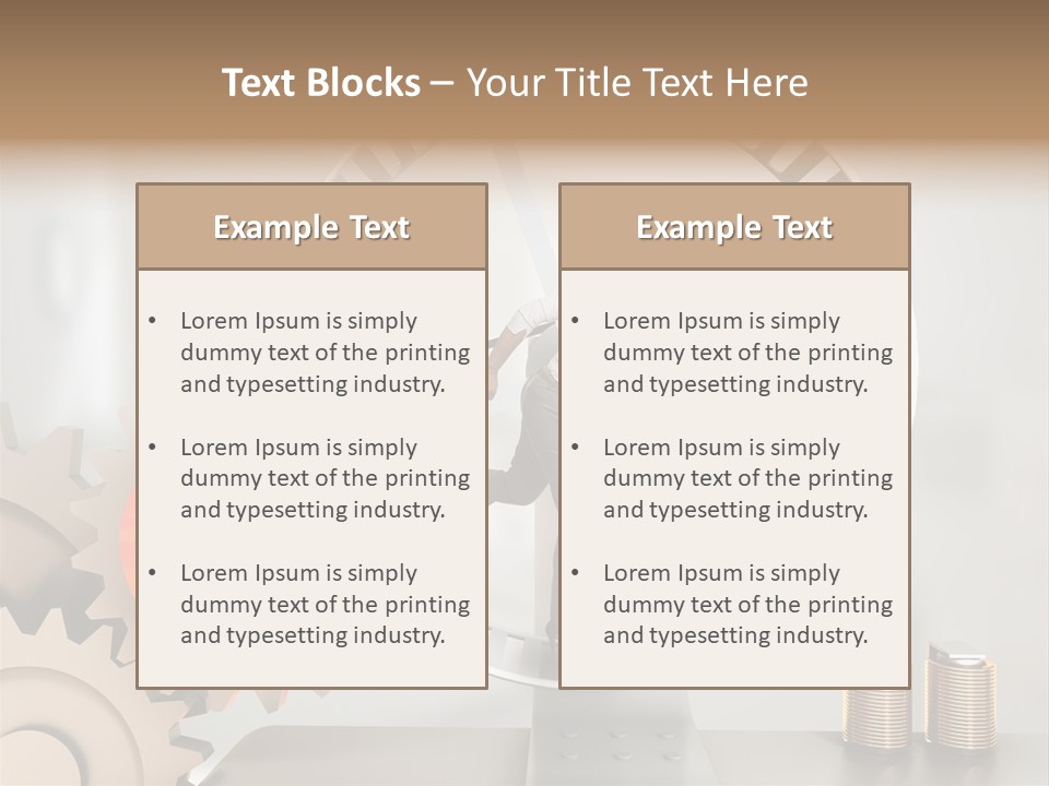 Wheel Happy Run PowerPoint Template