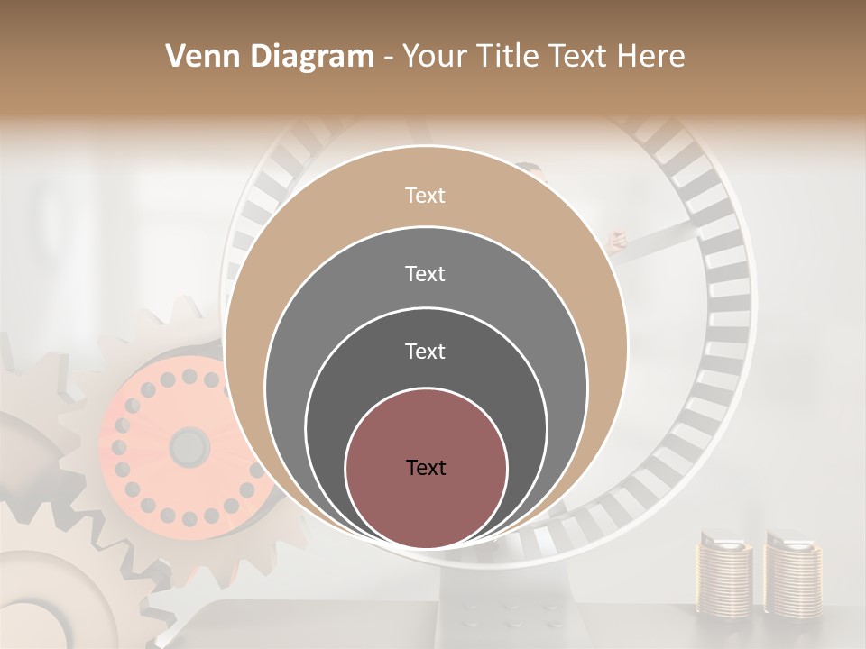 Wheel Happy Run PowerPoint Template